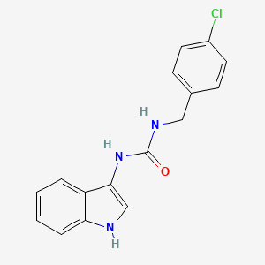 1-(4-chlorobenzyl)-3-(1H-indol-3-yl)urea