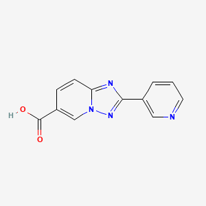 2-Pyridin-3-yl-[1,2,4]triazolo[1,5-a]pyridine-6-carboxylic acid