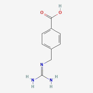 molecular formula C9H11N3O2 B2387156 p-Guanidinomethyl benzoic acid CAS No. 41651-87-0