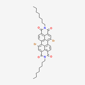 5,12-Dibromo-2,9-dioctylanthra[2,1,9-def:6,5,10-d'e'f']diisoquinoline-1,3,8,10(2H,9H)-tetraone