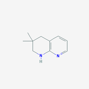 3,3-Dimethyl-2,4-dihydro-1H-1,8-naphthyridine