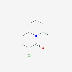 2-Chloro-1-(2,6-dimethyl-piperidin-1-yl)-propan-1-one
