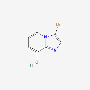molecular formula C7H5BrN2O B2387225 3-Bromoimidazo[1,2-a]pyridin-8-ol CAS No. 1780873-54-2
