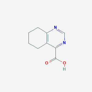 molecular formula C9H10N2O2 B2387288 5,6,7,8-Tetrahydroquinazoline-4-carboxylic acid CAS No. 1083216-72-1