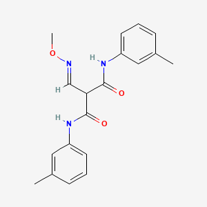 2-[(methoxyimino)methyl]-N~1~,N~3~-bis(3-methylphenyl)malonamide