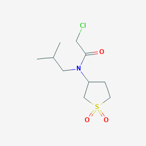 2-chloro-N-(1,1-dioxidotetrahydrothien-3-yl)-N-isobutylacetamide