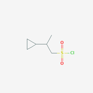 2-Cyclopropylpropane-1-sulfonyl chloride