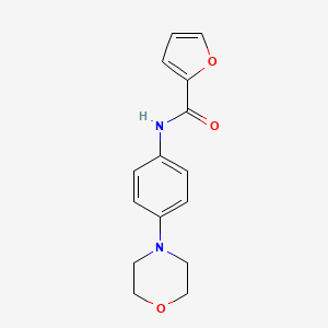N-[4-(morpholin-4-yl)phenyl]furan-2-carboxamide