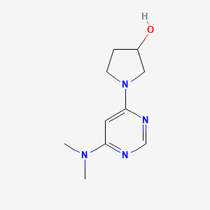 1-(6-(Dimethylamino)pyrimidin-4-yl)pyrrolidin-3-ol