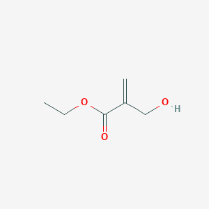 molecular formula C6H10O3 B023875 2-(羟甲基)丙烯酸乙酯 CAS No. 10029-04-6