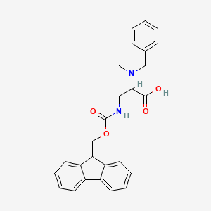 2-[Benzyl(methyl)amino]-3-(9H-fluoren-9-ylmethoxycarbonylamino)propanoic acid