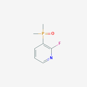 molecular formula C7H9FNOP B2387610 (2-Fluoropyridin-3-yl)dimethylphosphine oxide CAS No. 2567502-51-4