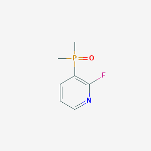 molecular formula C7H9FNOP B2387610 (2-Fluorpyridin-3-yl)dimethylphosphinoxid CAS No. 2567502-51-4