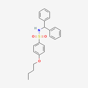N-benzhydryl-4-butoxybenzenesulfonamide