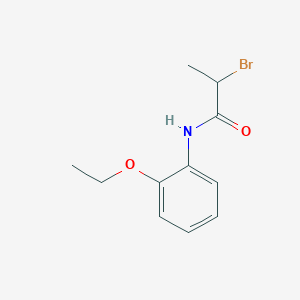 molecular formula C11H14BrNO2 B2387765 2-bromo-N-(2-ethoxyphenyl)propanamide CAS No. 1211447-43-6