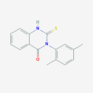 3-(2,5-dimethylphenyl)-2-mercaptoquinazolin-4(3H)-one