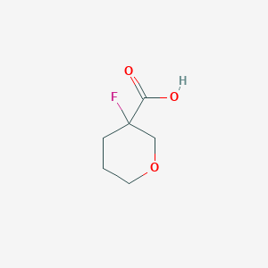 3-Fluorooxane-3-carboxylic acid