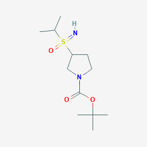 Tert-butyl 3-(propan-2-ylsulfonimidoyl)pyrrolidine-1-carboxylate