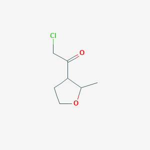 2-Chloro-1-(2-methyloxolan-3-yl)ethanone