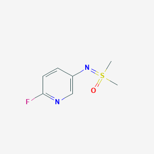 molecular formula C7H9FN2OS B2387942 [(6-Fluoropyridin-3-yl)imino]dimethyl-lambda6-sulfanone CAS No. 2059955-57-4
