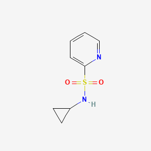 molecular formula C8H10N2O2S B2388071 N-cyclopropylpyridine-2-sulfonamide CAS No. 1303968-52-6