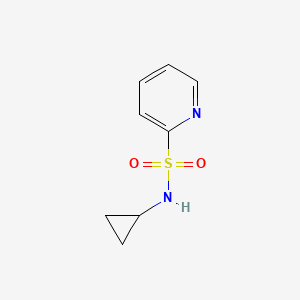 molecular formula C8H10N2O2S B2388071 N-环丙基吡啶-2-磺酰胺 CAS No. 1303968-52-6