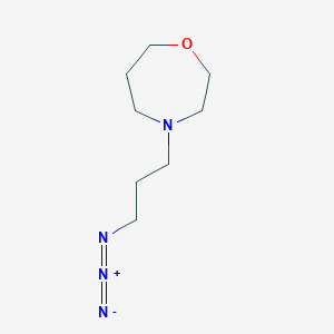 molecular formula C8H16N4O B2388080 4-(3-Azidopropyl)-1,4-oxazepane CAS No. 1342054-18-5