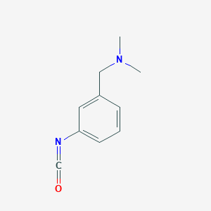 molecular formula C10H12N2O B2388092 1-(3-Isocyanatophenyl)-N,N-dimethylmethanamine CAS No. 1001185-00-7