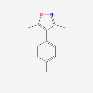 3,5-Dimethyl-4-(4-methylphenyl)-1,2-oxazole