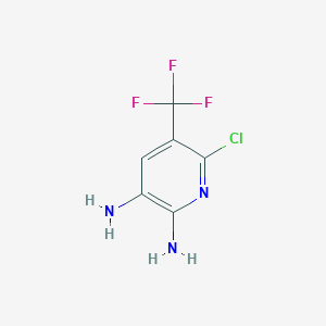 6-Chloro-5-(trifluoromethyl)pyridine-2,3-diamine