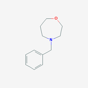 molecular formula C12H17NO B2388199 4-Benzyl-1,4-oxazepane CAS No. 19344-52-6