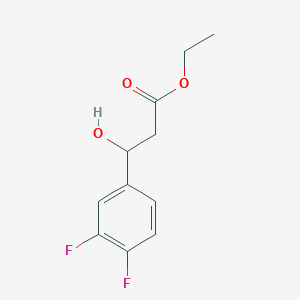 Ethyl 3-(3,4-difluorophenyl)-3-hydroxypropanoate
