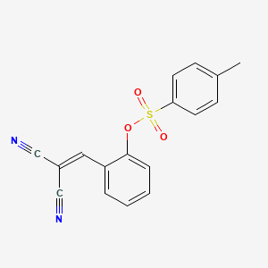 2-(2,2-Dicyanoethenyl)phenyl 4-methylbenzenesulfonate