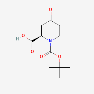 B2388244 (R)-1-Boc-4-oxopiperidine-2-carboxylic acid CAS No. 1212176-33-4; 661458-35-1
