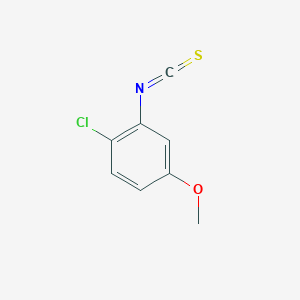 molecular formula C8H6ClNOS B2388255 1-Chloro-2-isothiocyanato-4-methoxybenzene CAS No. 82401-36-3