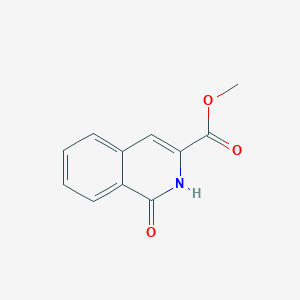 molecular formula C11H9NO3 B2388277 1-氧代-1,2-二氢异喹啉-3-羧酸甲酯 CAS No. 69454-42-8