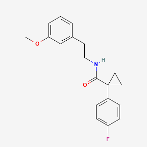 1-(4-fluorophenyl)-N-(3-methoxyphenethyl)cyclopropanecarboxamide