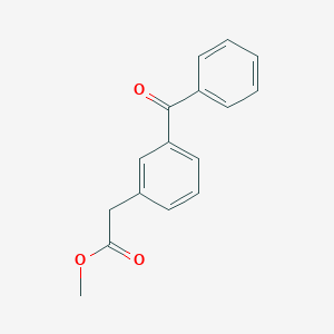 molecular formula C16H14O3 B023883 Methyl (3-Benzoylphenyl)acetate CAS No. 24021-44-1