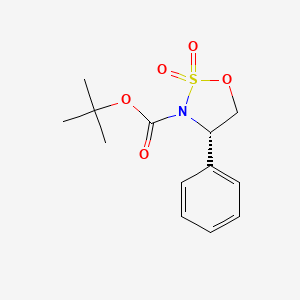 (S)-tert-Butyl 4-phenyl-1,2,3-oxathiazolidine-3-carboxylate 2,2-dioxide