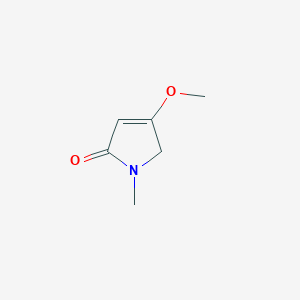 4-methoxy-1-methyl-2,5-dihydro-1H-pyrrol-2-one