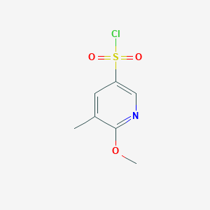 6-Methoxy-5-methylpyridine-3-sulfonyl chloride