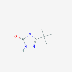 3-tert-butyl-4-methyl-4,5-dihydro-1H-1,2,4-triazol-5-one