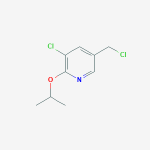 3-Chloro-5-(chloromethyl)-2-isopropoxypyridine