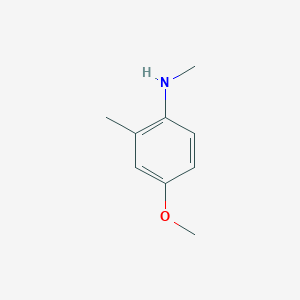 molecular formula C9H14ClNO B2388479 4-methoxy-N,2-dimethylaniline CAS No. 86735-53-7