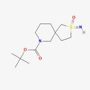 molecular formula C13H24N2O3S B2388526 Tert-butyl 2-imino-2-oxo-2lambda6-thia-9-azaspiro[4.5]decane-9-carboxylate CAS No. 2490375-64-7