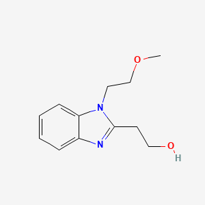 2-(1-(2-methoxyethyl)-1H-benzo[d]imidazol-2-yl)ethanol