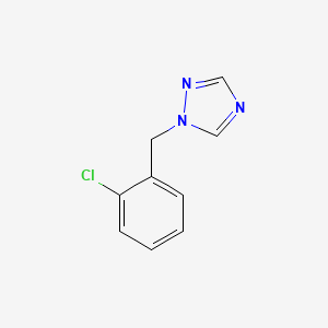molecular formula C9H8ClN3 B2388593 1-(2-Chlorobenzyl)-1,2,4-triazole CAS No. 46196-49-0