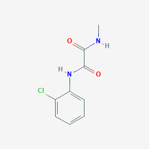 molecular formula C9H9ClN2O2 B2388600 N'-(2-chlorophenyl)-N-methyloxamide CAS No. 423728-41-0