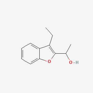 B2388718 1-(3-Ethyl-1-benzofuran-2-yl)ethan-1-ol CAS No. 926272-03-9