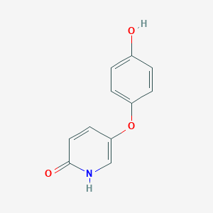 molecular formula C11H9NO3 B2388736 5-(4-Hydroxyphenoxy)-1H-pyridin-2-one CAS No. 2260937-38-8